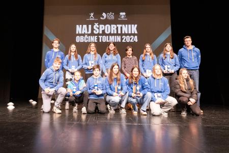 Prejemniki nagrad OŠZ Tolmin za l. 2024 (Matevž Rovšček)